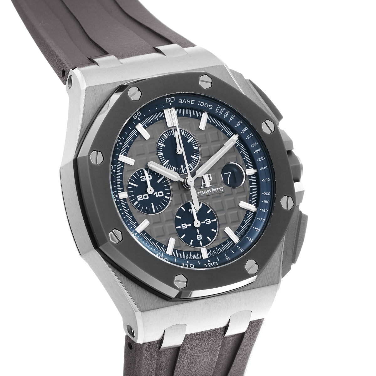 Royal Oak Offshore Chronograph 26400IO.OO.A004CA.02 Gray/Blue AUDEMARS PIGUET Mens [Pre-Owned]