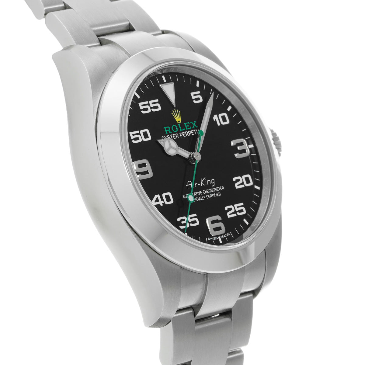 AIRKING 116900 Random Serial Black ROLEX Men's [Pre-owned].
