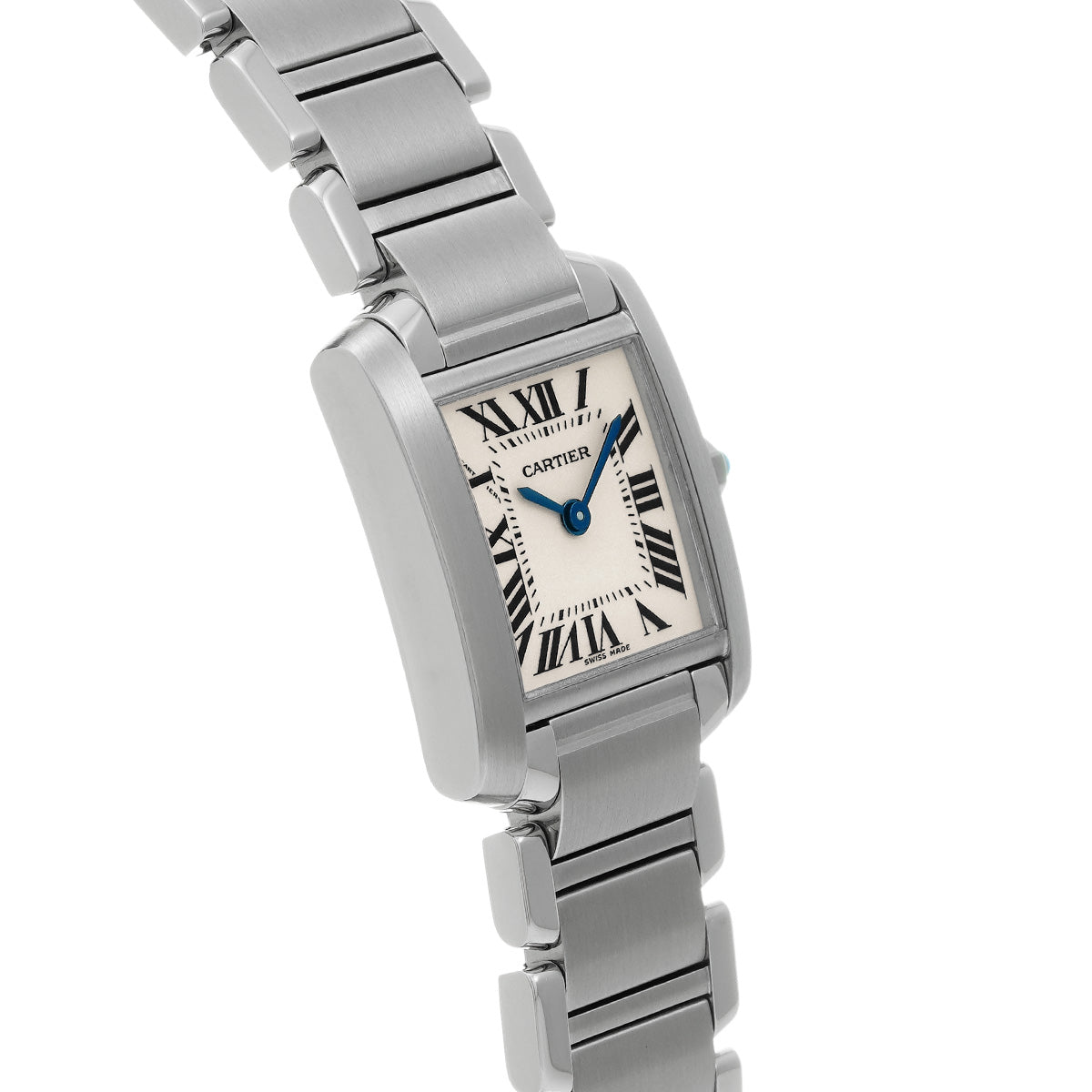 Tank Francaise SM W51008Q3 Silver CARTIER Ladies [Pre-owned]