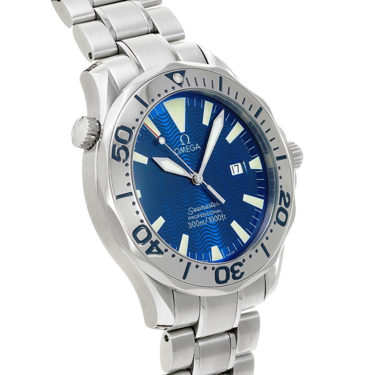 Seamaster Professional 300 2265.80 Blue OMEGA Men's [Pre-Owned].