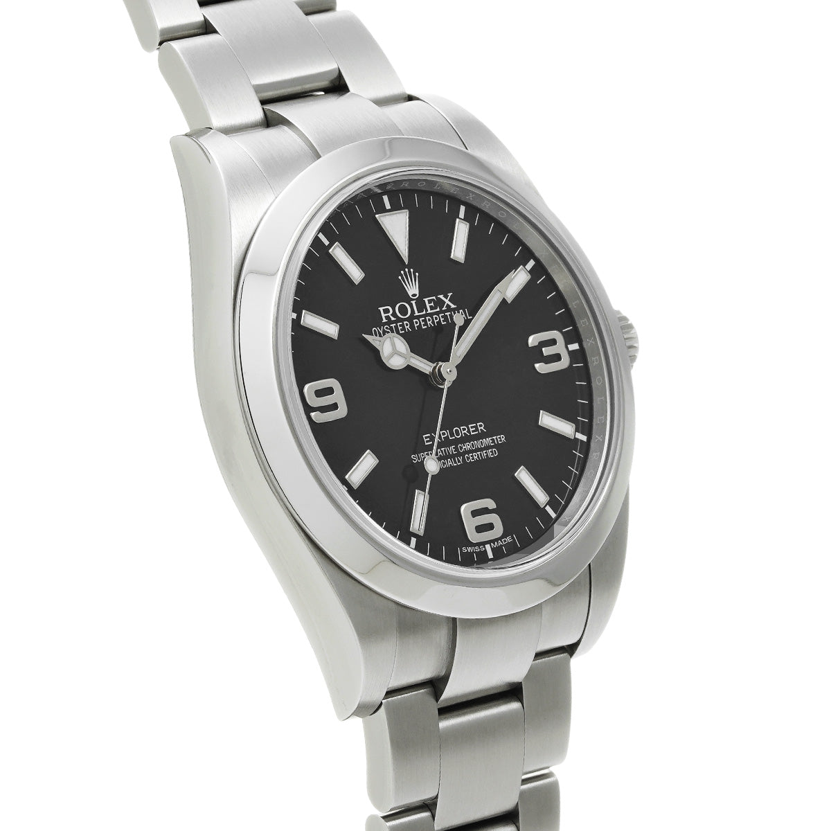 Explorer 214270 Random Serial Black ROLEX Men's [Pre-owned].