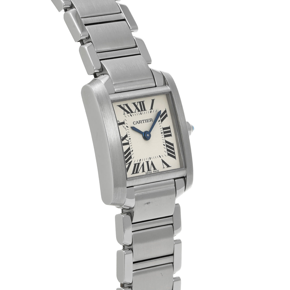Tank Francaise SM W51008Q3 Silver CARTIER Ladies [Pre-owned]