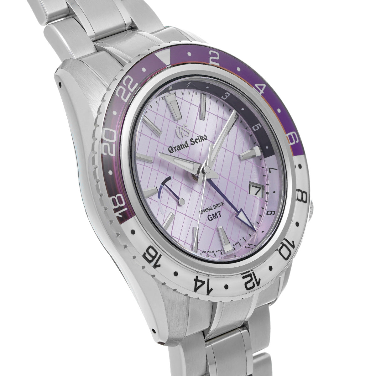 Spring Drive GMT SBGE313 Purple Grand Seiko Men's [New].