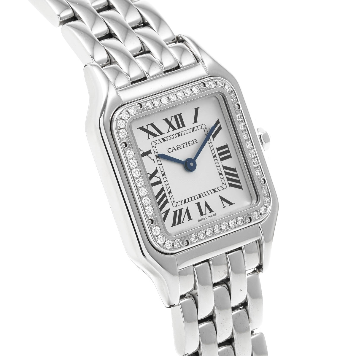 Panthère de Cartier MM WJPN0007 Silver CARTIER Ladies [Pre-owned]