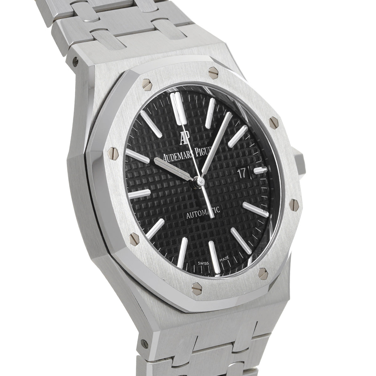 15400ST.OO.1220ST.01 Royal Oak Automatic Black AUDEMARS PIGUET Men's [Pre-Owned].