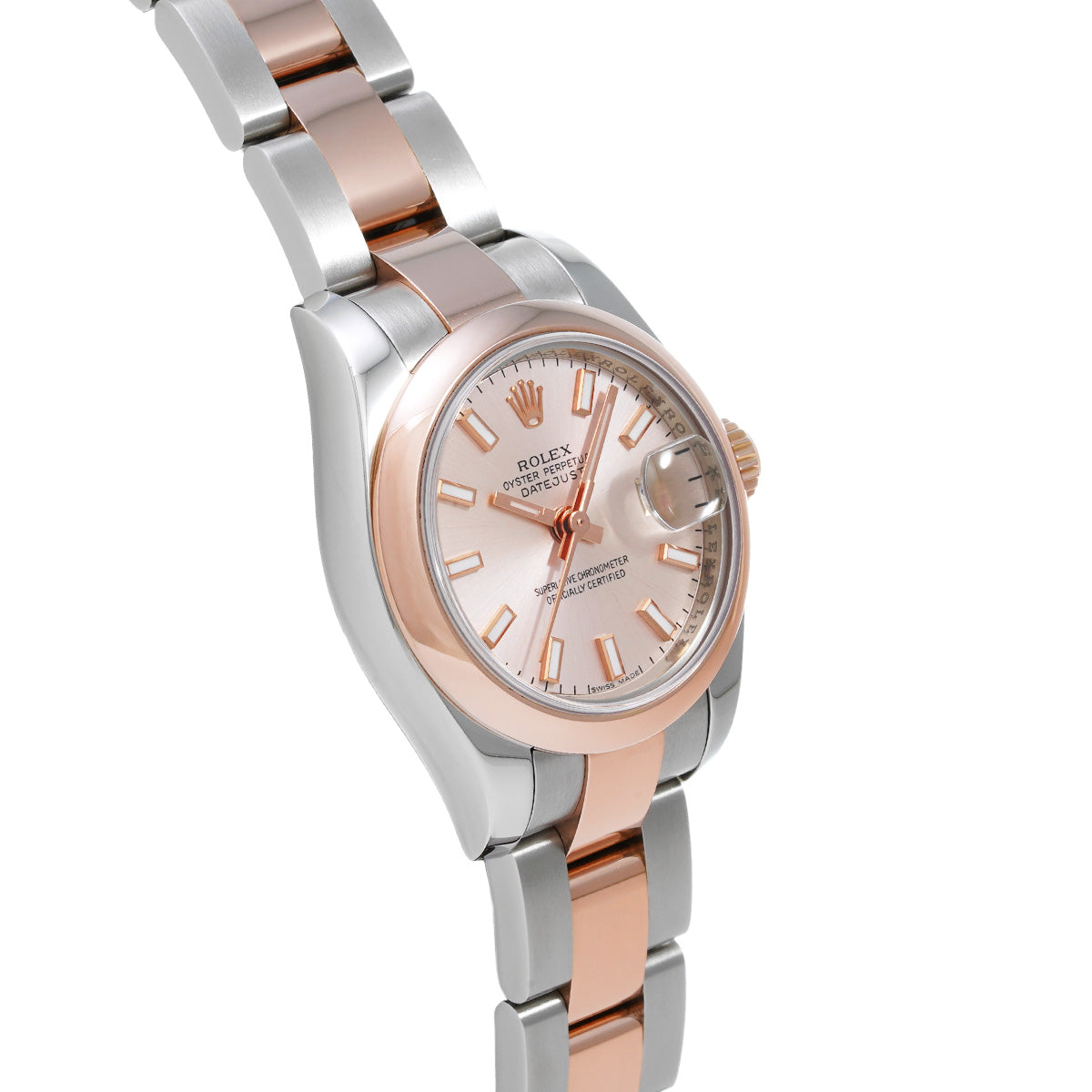 DATE JUST 179161 Z (manufactured circa 2006) Pink ROLEX Ladies [Pre-Owned].