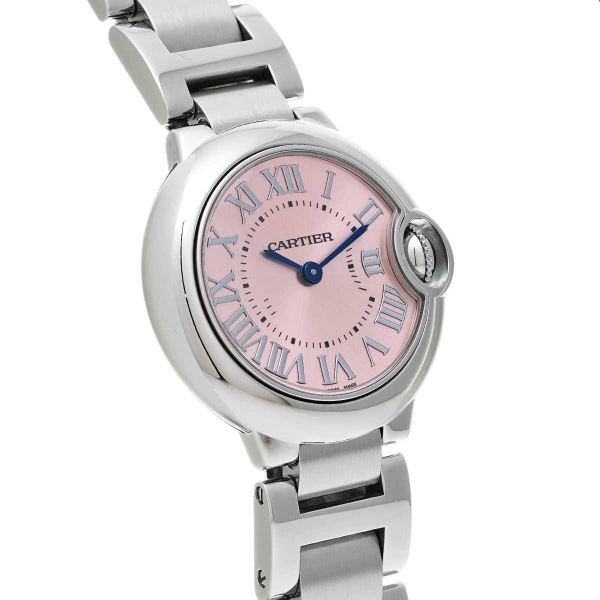 Ballon Bleu de Cartier 28mm W6920038 Pink CARTIER Ladies [Pre-owned]