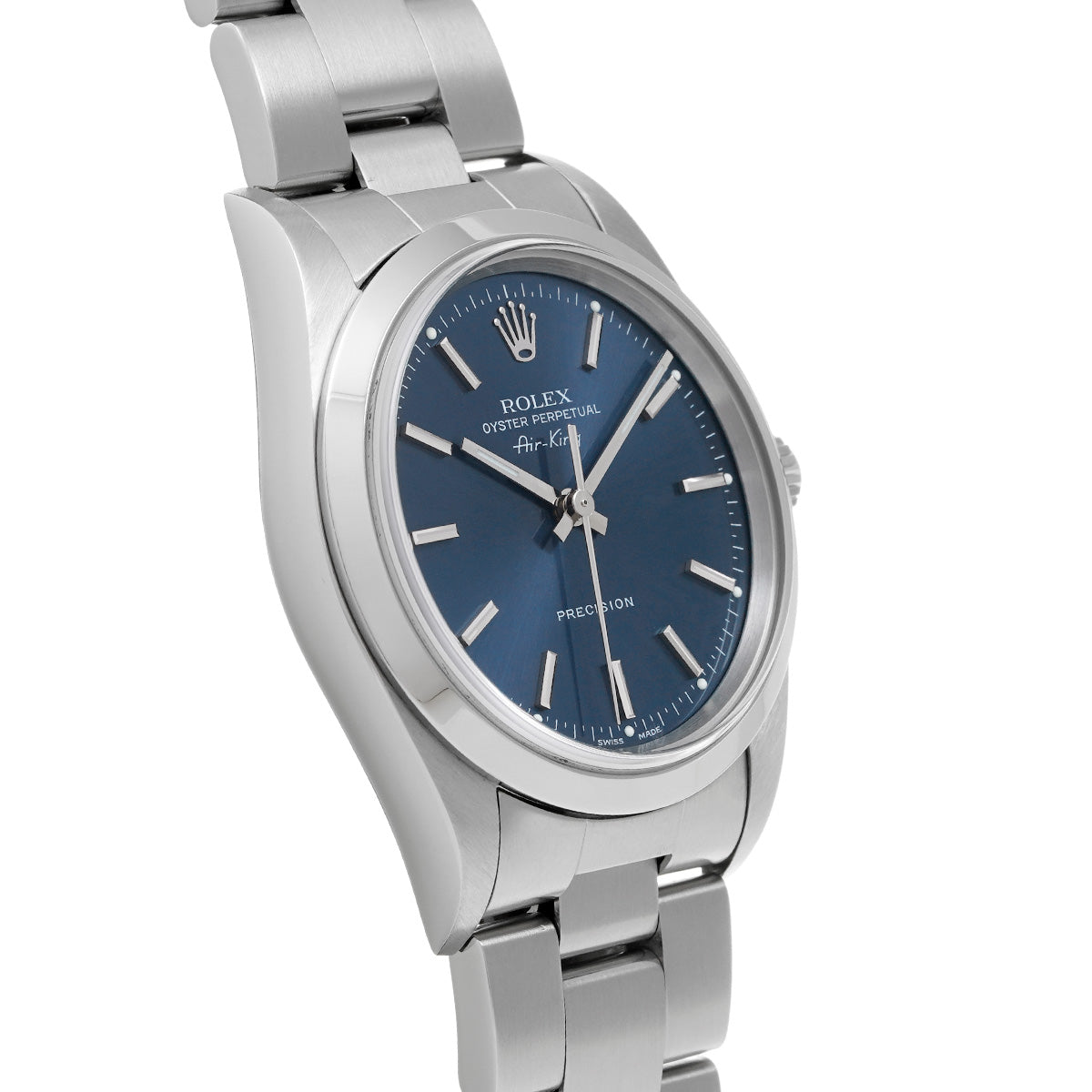 Air-King 14000M Y (manufactured circa 2003) Blue ROLEX Men's [Pre-Owned].