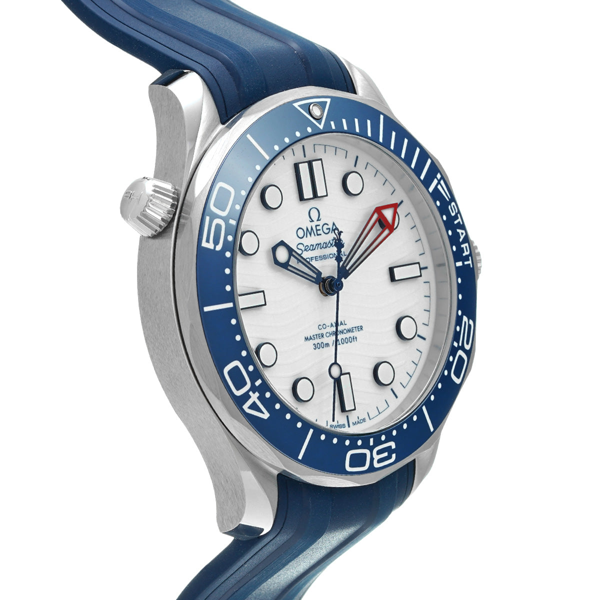 Seamaster Diver 300 Co-Axial Master Chronometer America Cup 210.32.42.20.04.002 White OMEGA Men's [Pre-Owned].