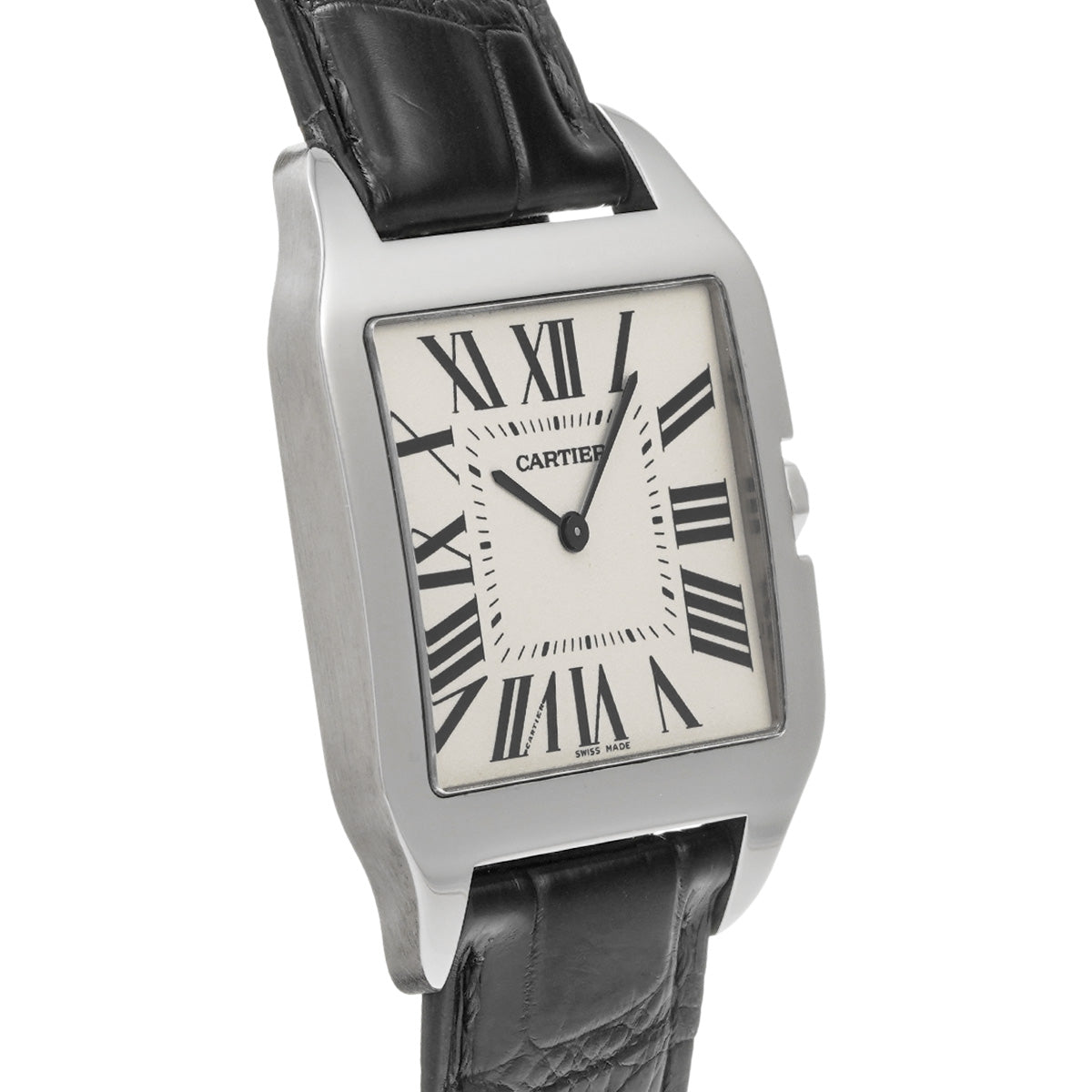 Santos Dumont LM W2007051 Silver CARTIER Men's [Pre-owned]