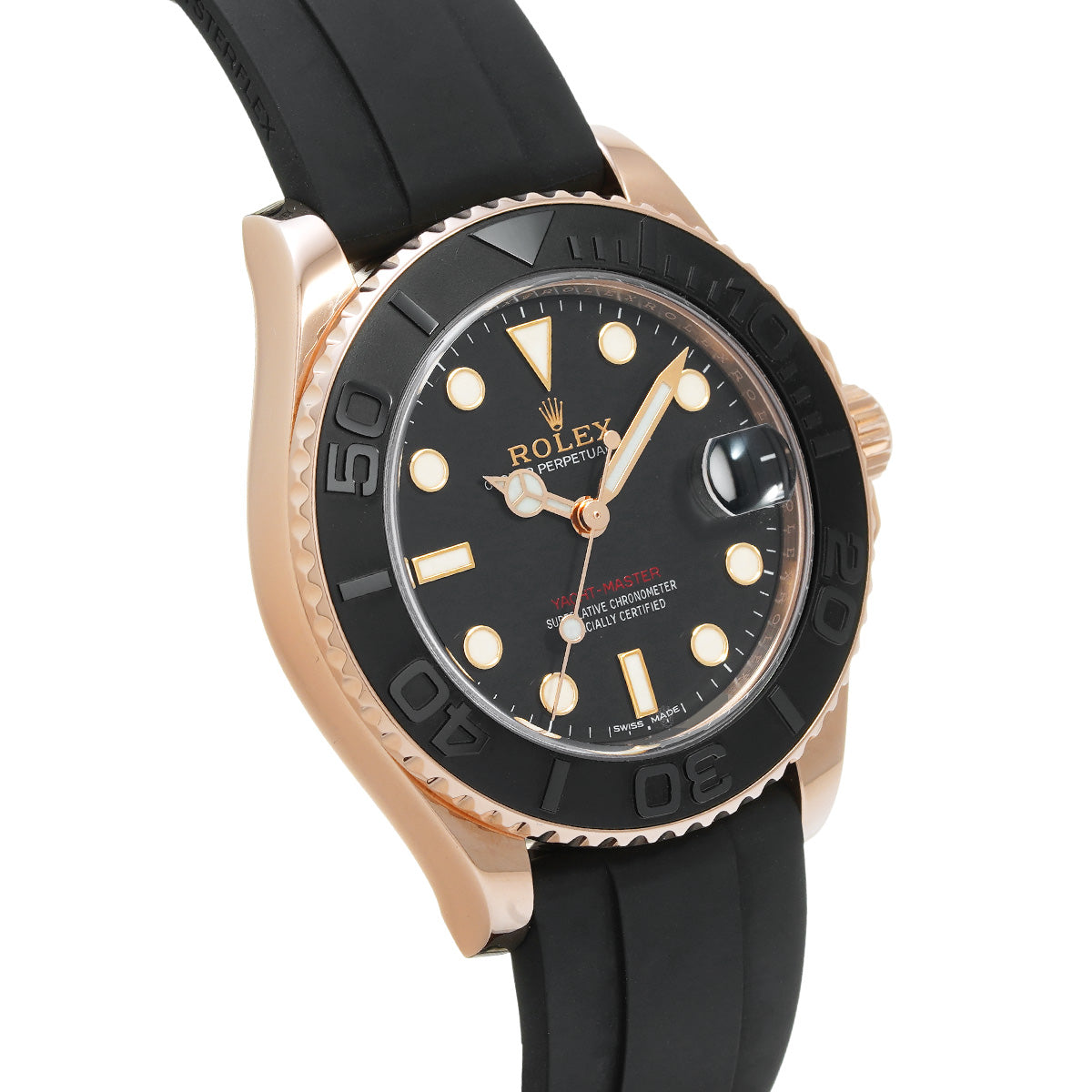 Yacht-Master 37 268655 Random Serial Black ROLEX Unisex [Pre-Owned].