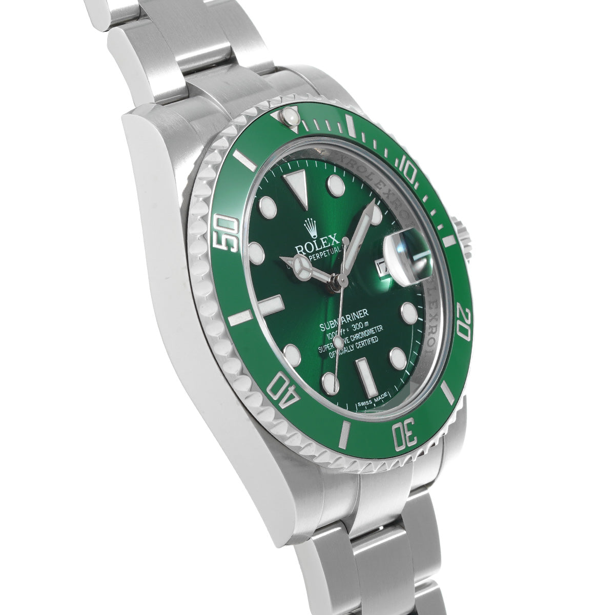 Submariner Date 116610LV Random Serial Green ROLEX Men's [Pre-Owned].