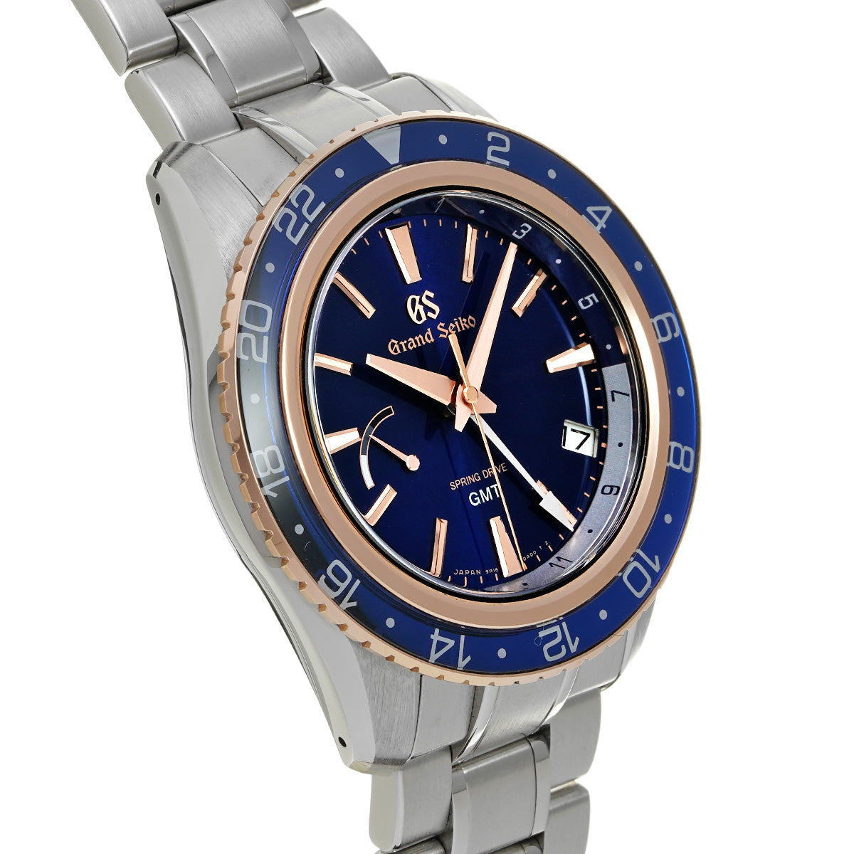 Spring Drive GMT 2022 Special Limited Edition SBGE286 Blue Grand Seiko Men's [Pre-Owned].