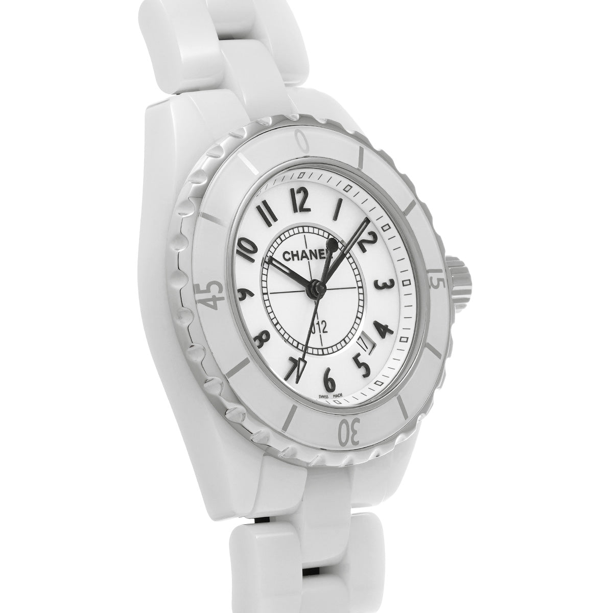 J12 33MM H0968 White CHANEL Ladies [Pre-owned].