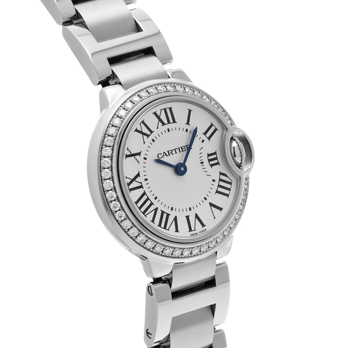 Ballon Bleu de Cartier 28mm W4BB0015 Silver CARTIER Ladies [Pre-owned]