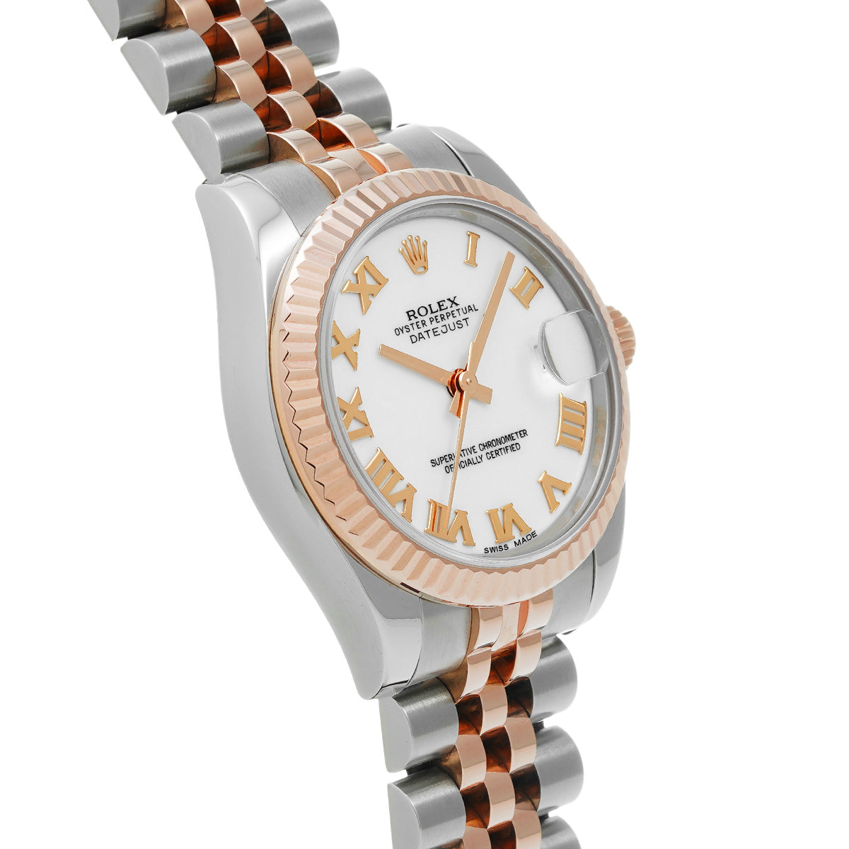 DATE JUST 178271 Random Serial White ROLEX Unisex [Pre-owned].