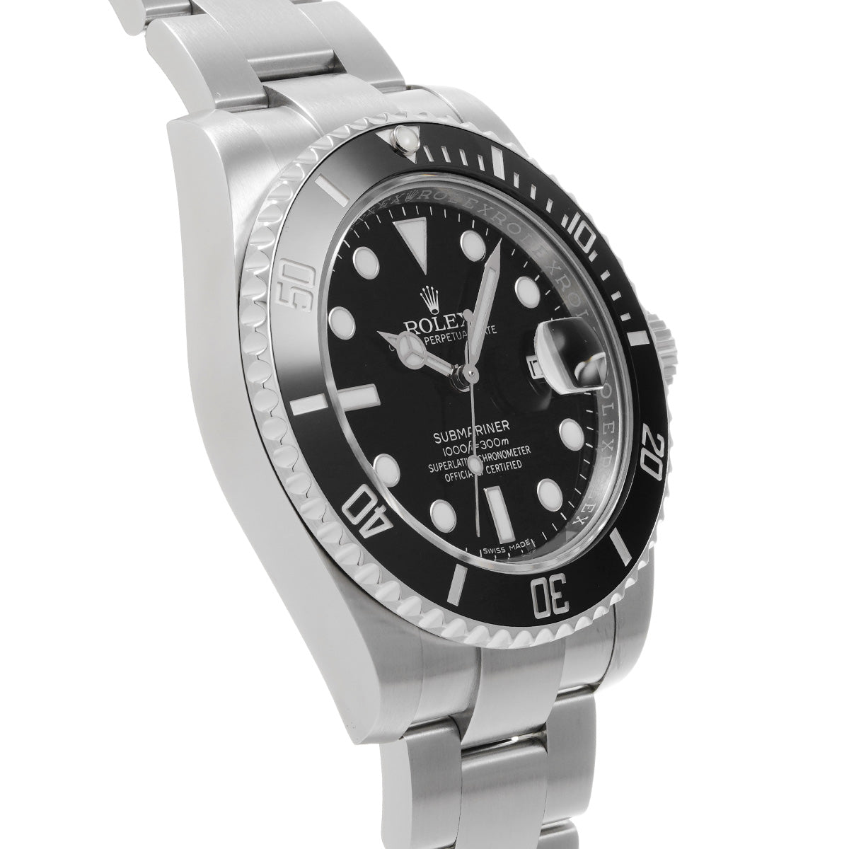 Submariner Date 116610LN Random Serial Black ROLEX Men's [Pre-Owned].