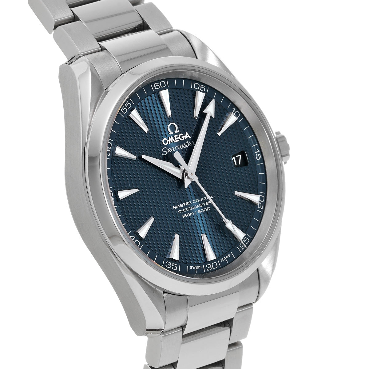 Seamaster Aqua Terra Master Co-Axial 231.10.42.21.03.003 Blue OMEGA Men's [Pre-Owned].