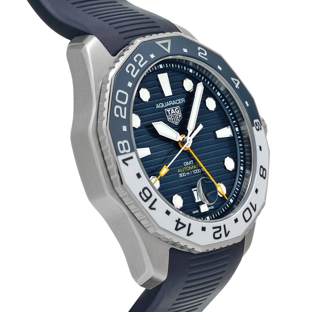 Aquaracer Professional 300 Calibre 7 GMT WBP2010.FT6198 Blue TAG HEUER Men's [Pre-Owned]