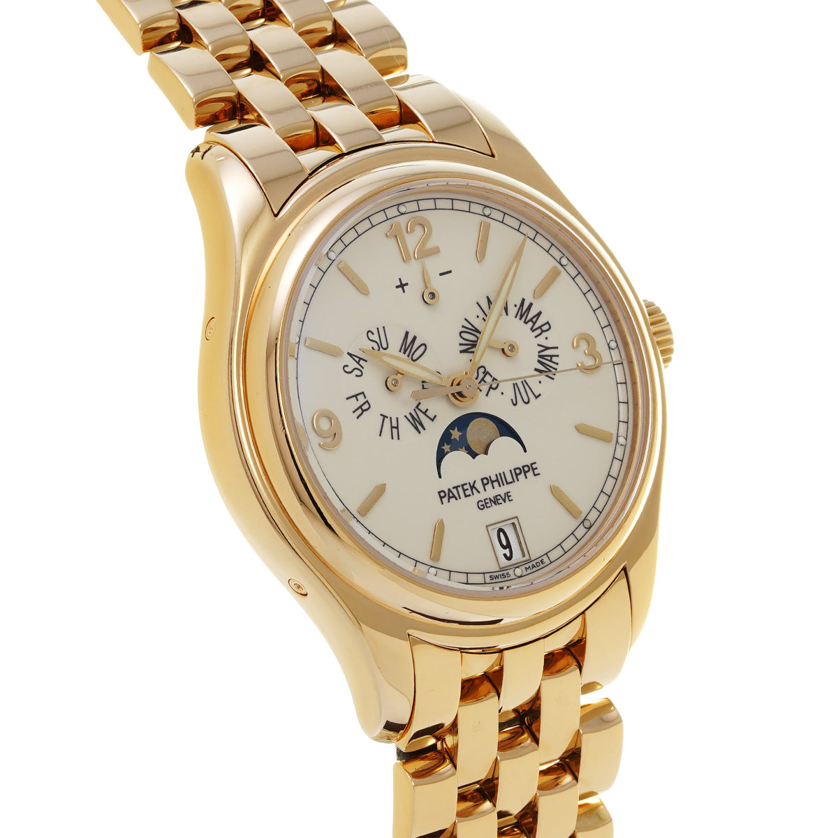 Annual Calendar 5146/1J-001 Ivory PATEK PHILIPPE Men's [Pre-Owned].