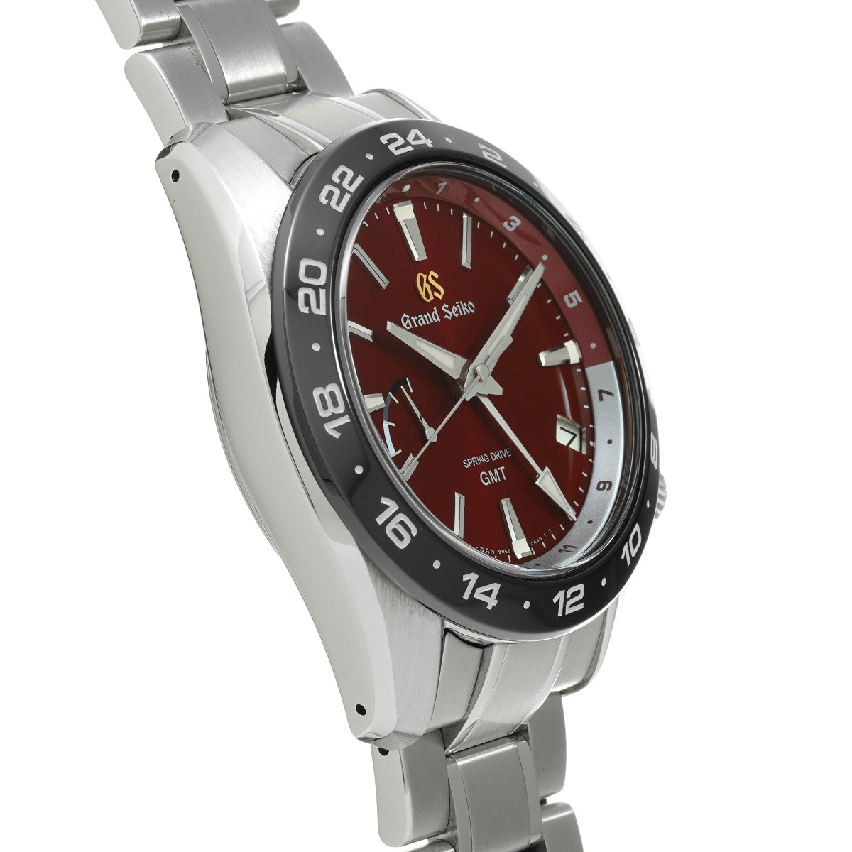 Sport Collection Spring Drive GMT SBGE305 Dark Red Grand Seiko Men's [Pre-Owned].