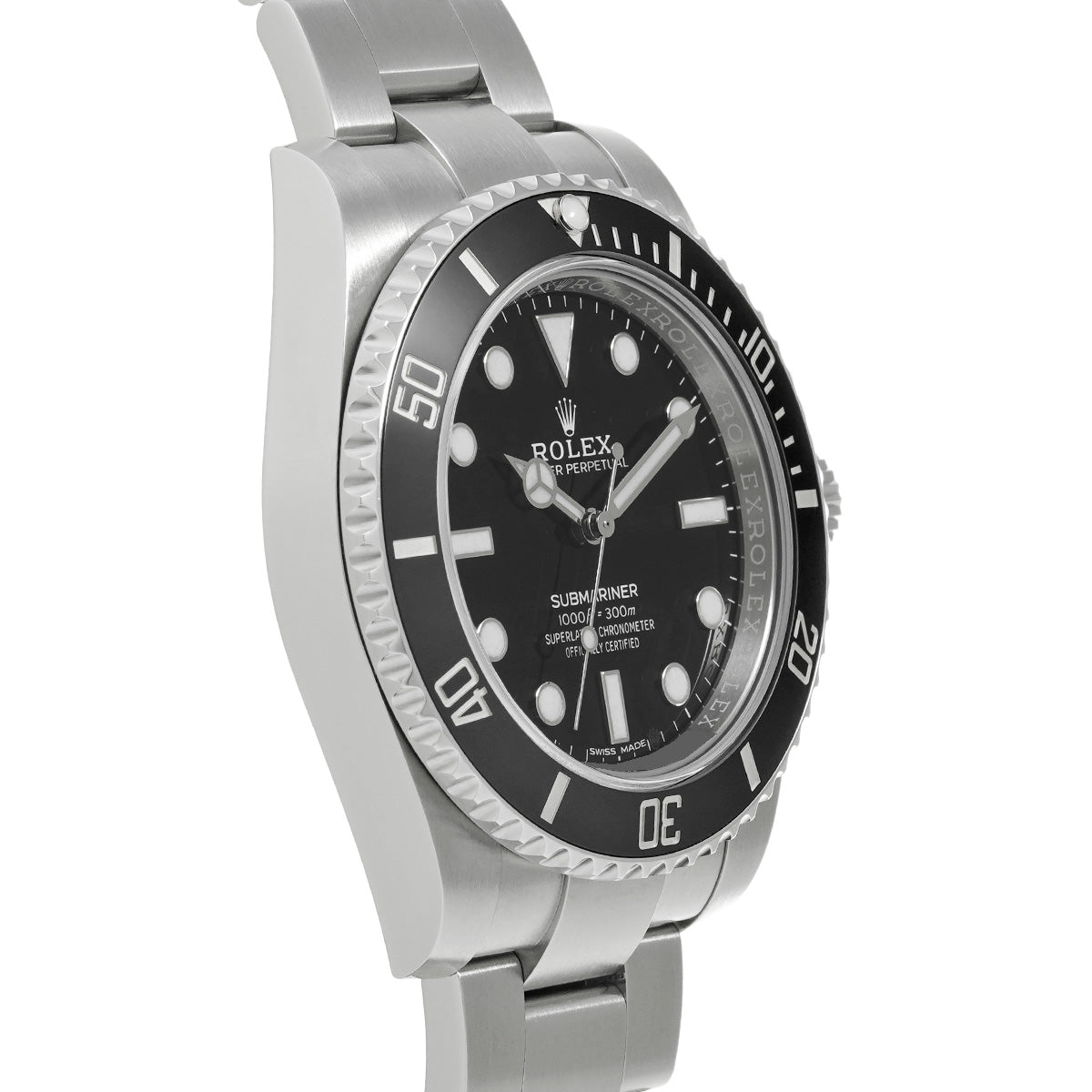 Submariner 114060 Random Serial Black ROLEX Men's [Pre-Owned].