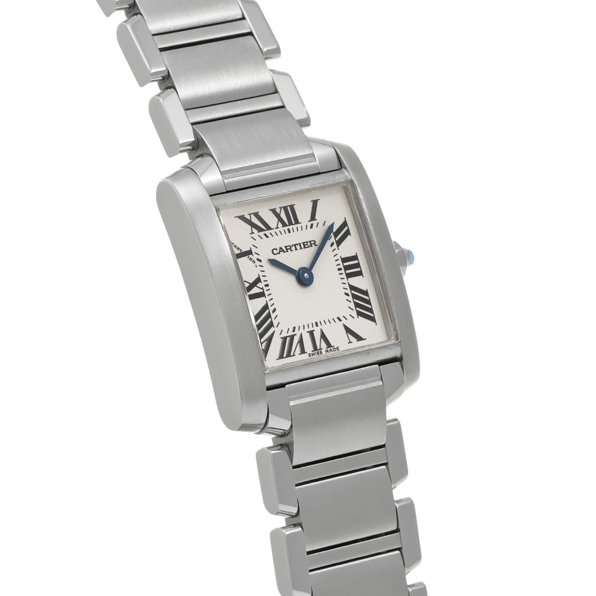 Tank Francaise SM W51008Q3 Silver CARTIER Ladies [Pre-owned]