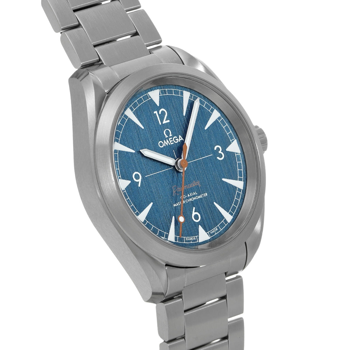 Seamaster Railmaster Co-Axial Master Chronometer 220.10.40.20.03.001 Blue OMEGA Men's [Pre-Owned].