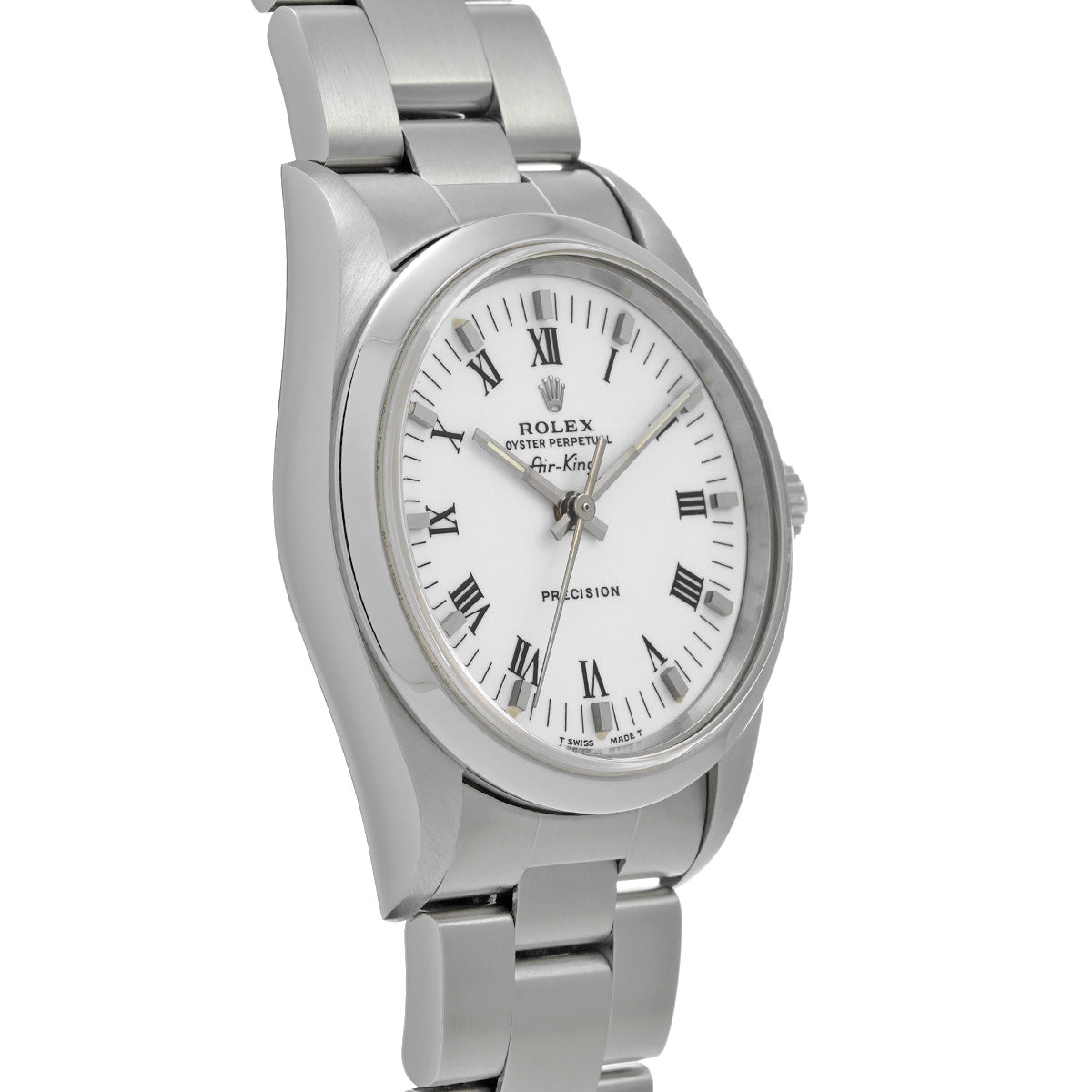 Air-King 14000 S (made around 1994) White ROLEX Men's [Pre-Owned].