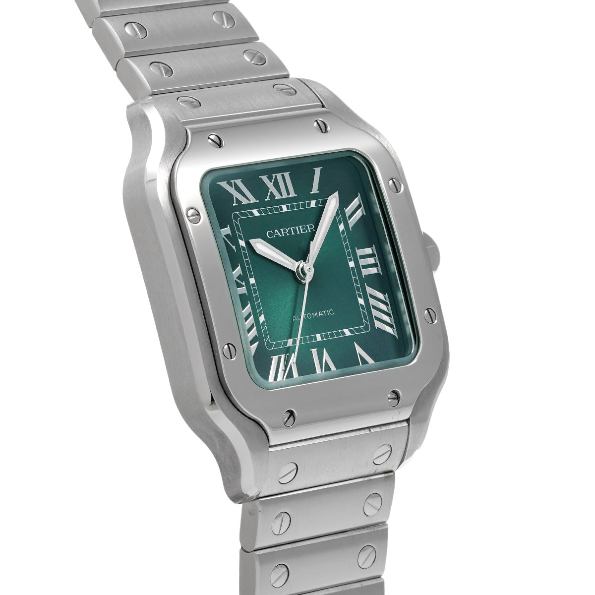 Santos de Cartier MM WSSA0061 Green Gradation CARTIER Men's [Pre-owned]