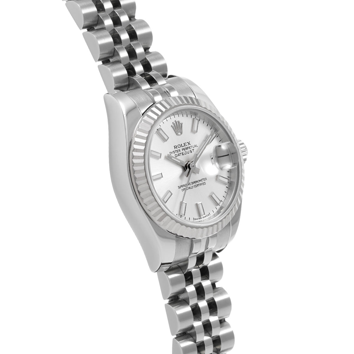 DATE JUST 179174 D (manufactured in 2005) Silver ROLEX Ladies [Pre-Owned].