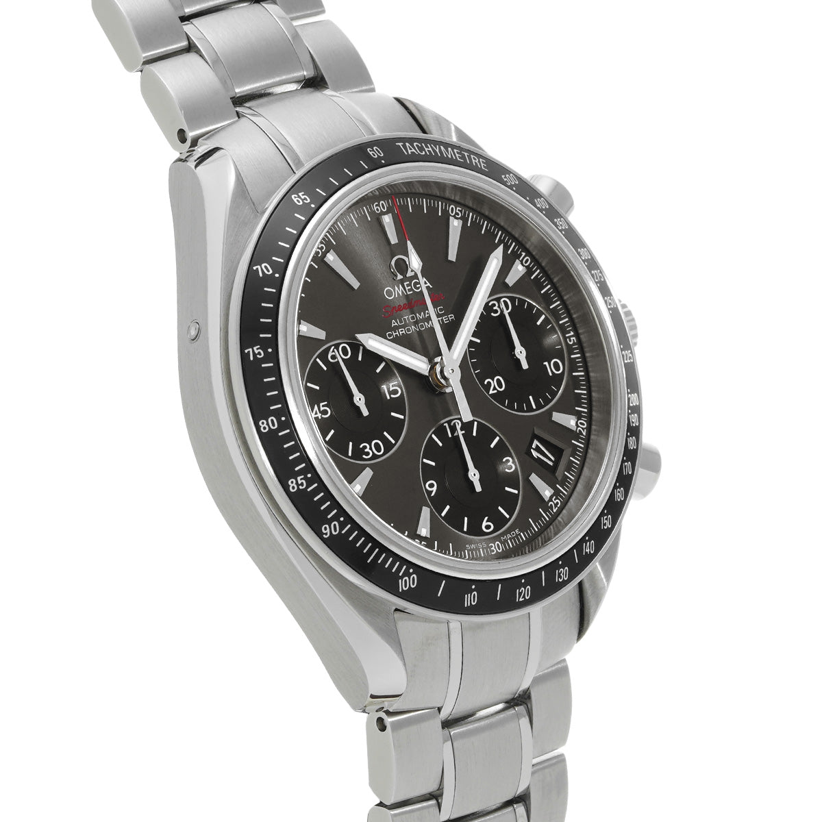 Speedmaster Date 323.30.40.40.06.001 Gray/Black OMEGA Men's [Pre-owned]