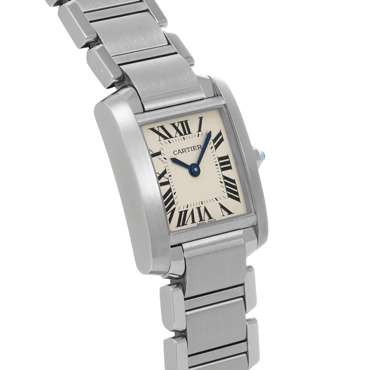 Tank Francaise SM W51008Q3 Silver CARTIER Ladies [Pre-owned]