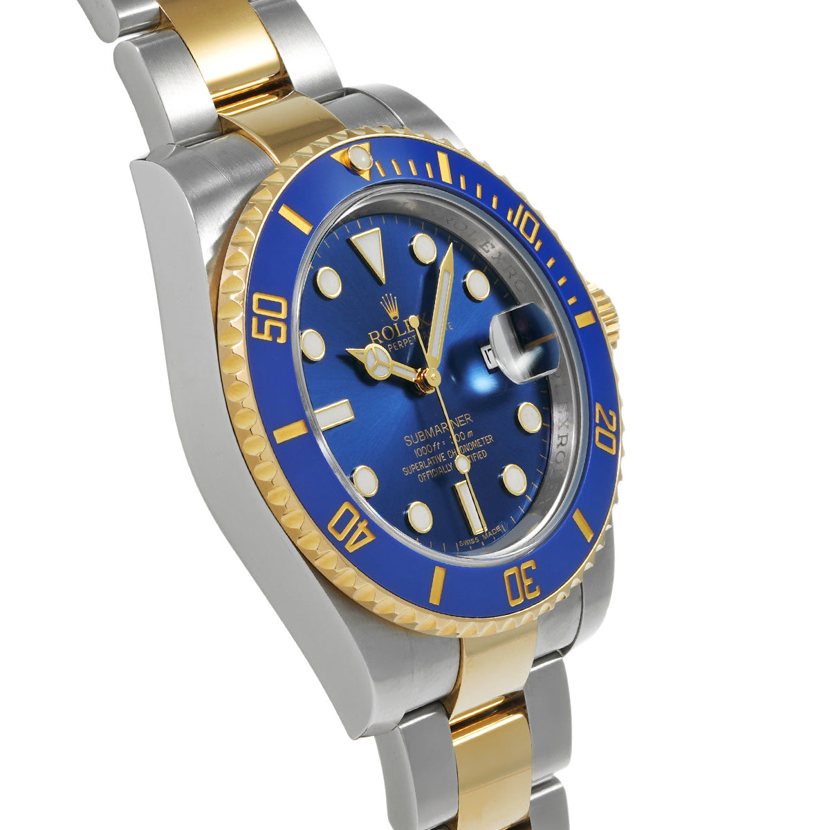 Submariner Date 116613LB Random Serial Blue ROLEX Men's [Pre-Owned].