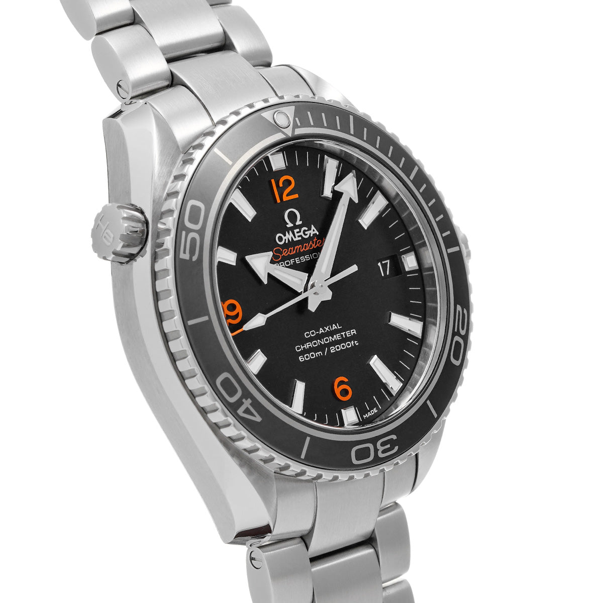 Seamaster Planet Ocean 600 Co-Axial 232.30.42.21.01.003 Black OMEGA Men's [Pre-Owned].