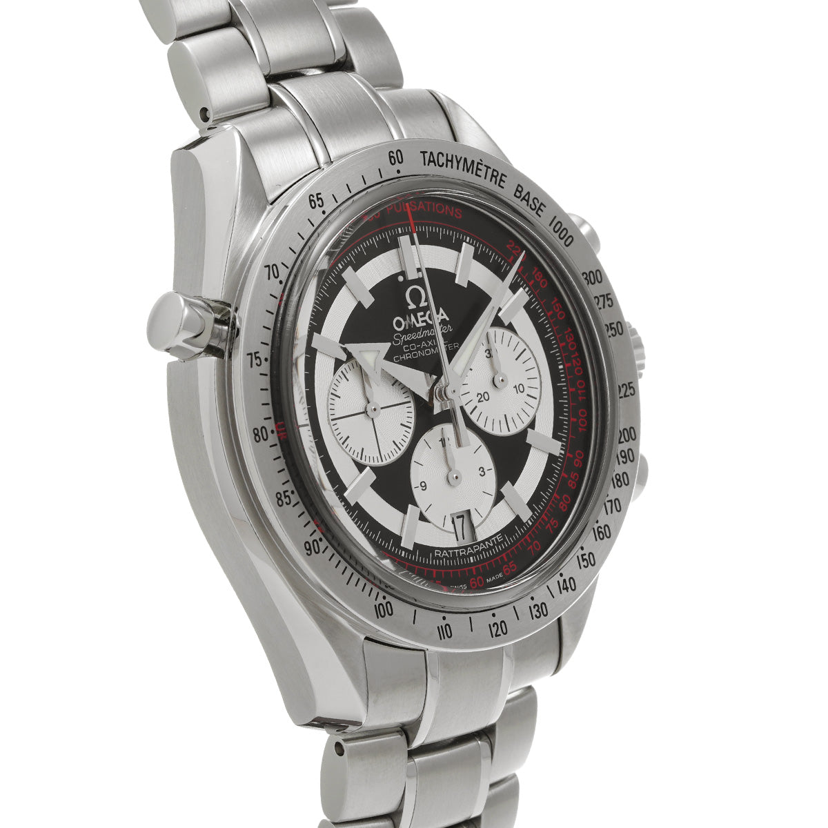 Speedmaster Broad Arrow Rattrapante 3582.51 Black/Silver OMEGA Men's [Pre-Owned].