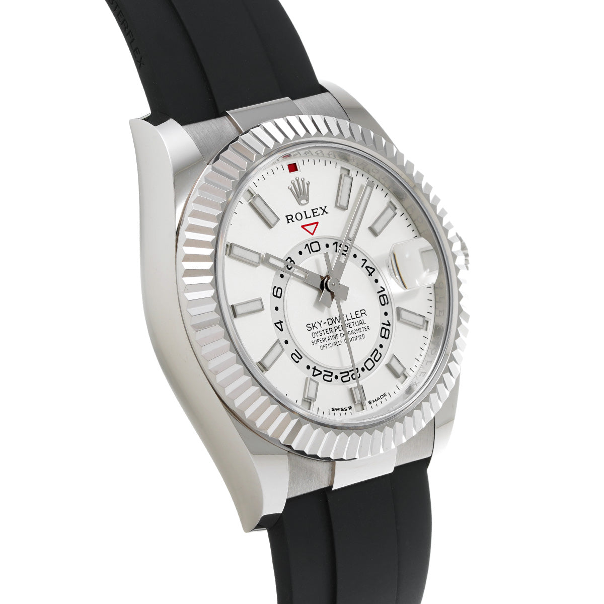 SKYDWELLER 336239 Random Serial White ROLEX Men's [Pre-Owned].