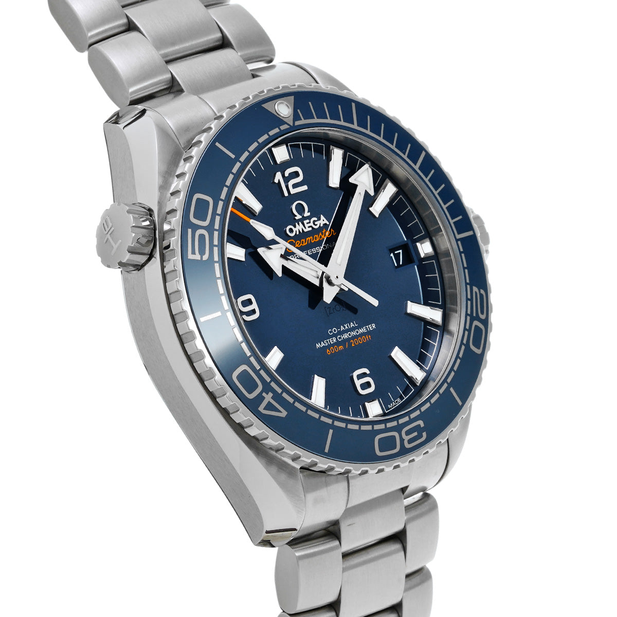 Seamaster Planet Ocean 600 Co-Axial Master Chronometer 215.30.44.21.03.001 Blue OMEGA Men's [pre-owned]