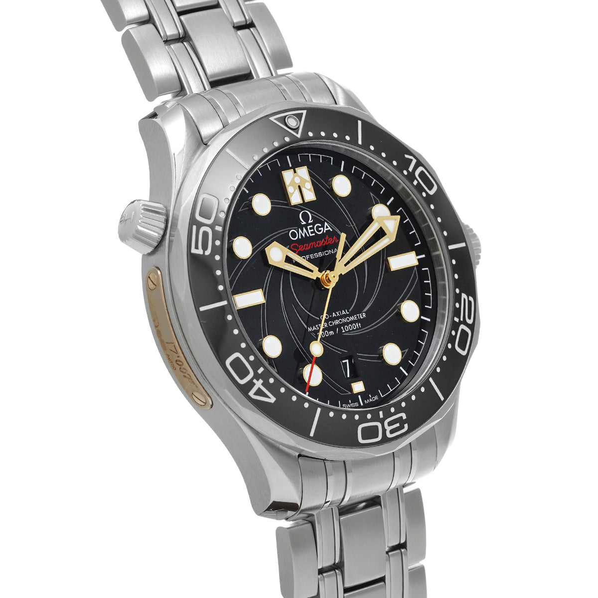 Seamaster Diver 300 Co-Axial Master Chronometer James Bond 210.22.42.20.01.004 Black OMEGA Men's [pre-owned]