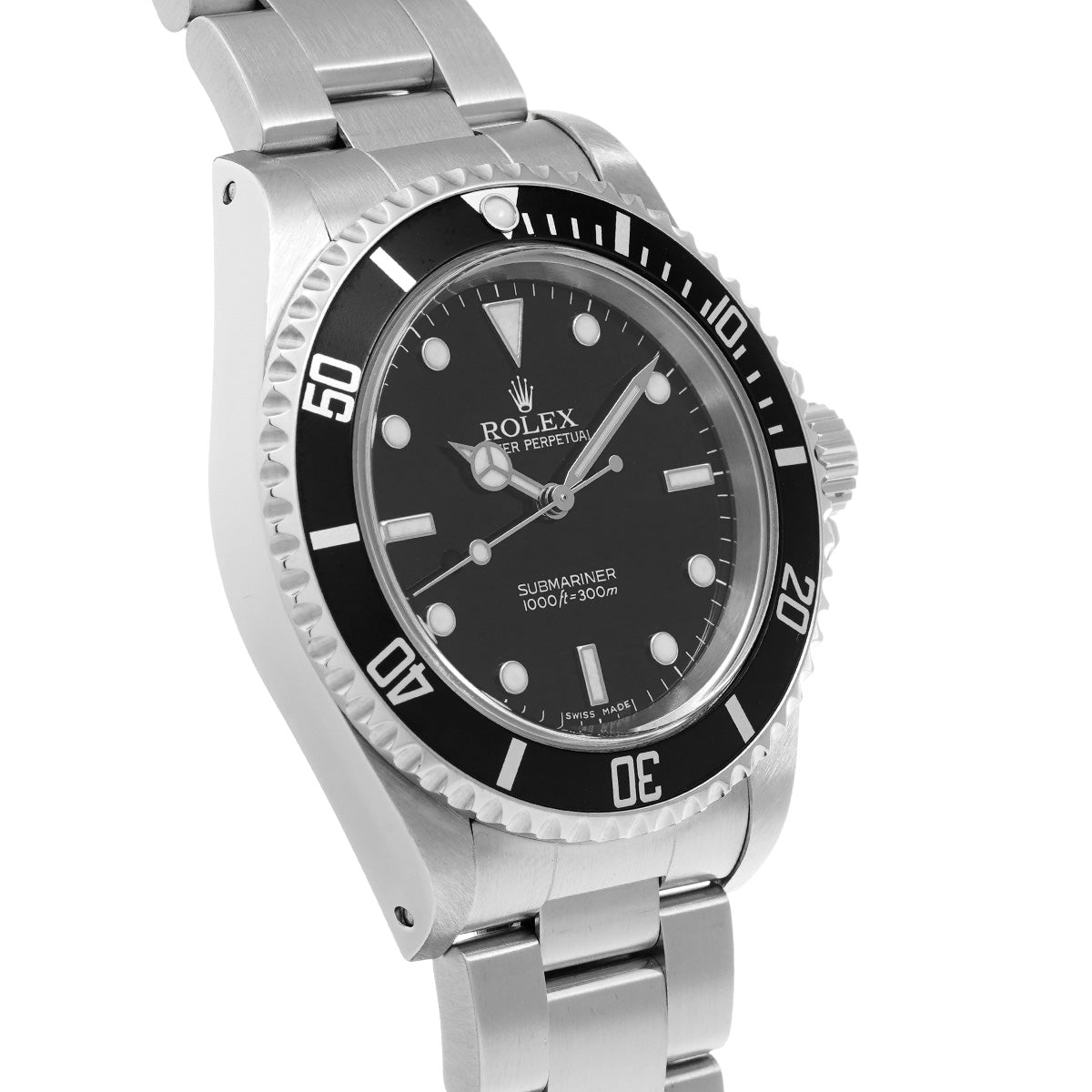 Submariner 14060M Z (manufactured circa 2006) Black ROLEX Men's [Pre-Owned].