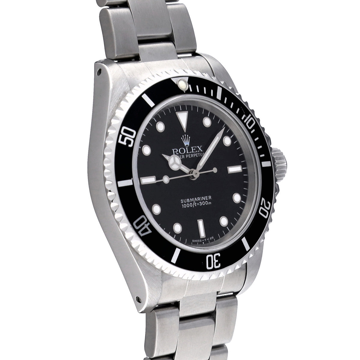 Submariner 14060 T (manufactured circa 1996) Black ROLEX Men's [Pre-Owned].