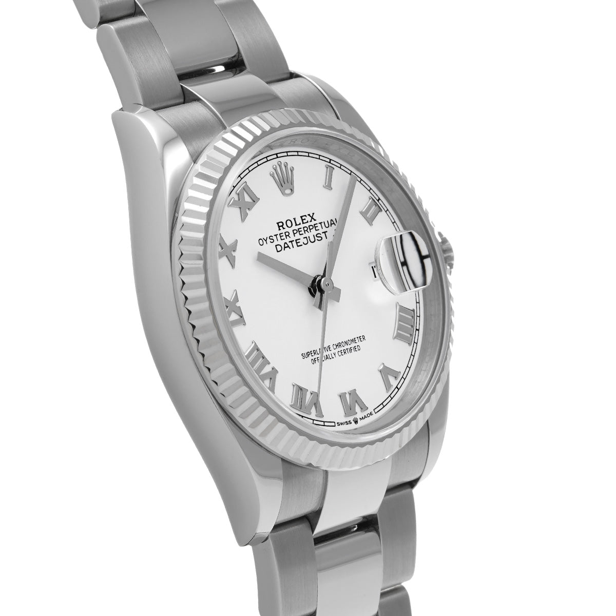 Datejust 36 126234 Random Serial White ROLEX Men's [Pre-Owned].