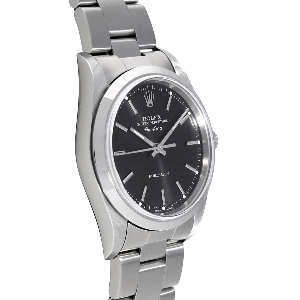 Air-King 14000M F No. (manufactured around 2005) Black ROLEX Men's [Pre-Owned].