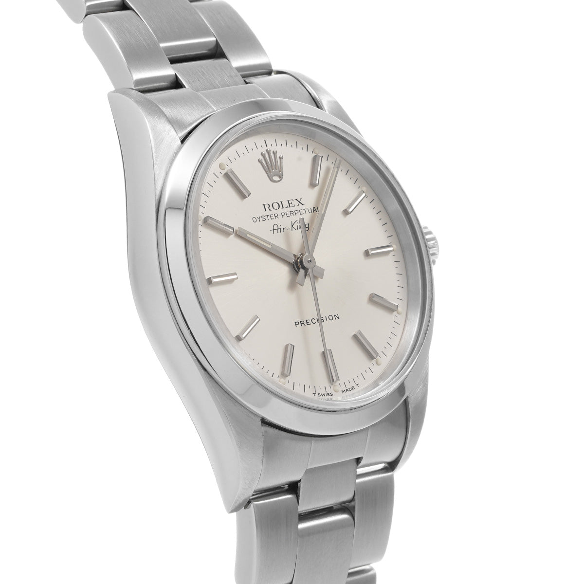 Air-King 14000 T (manufactured in 1996) Silver ROLEX Men's [Pre-Owned].