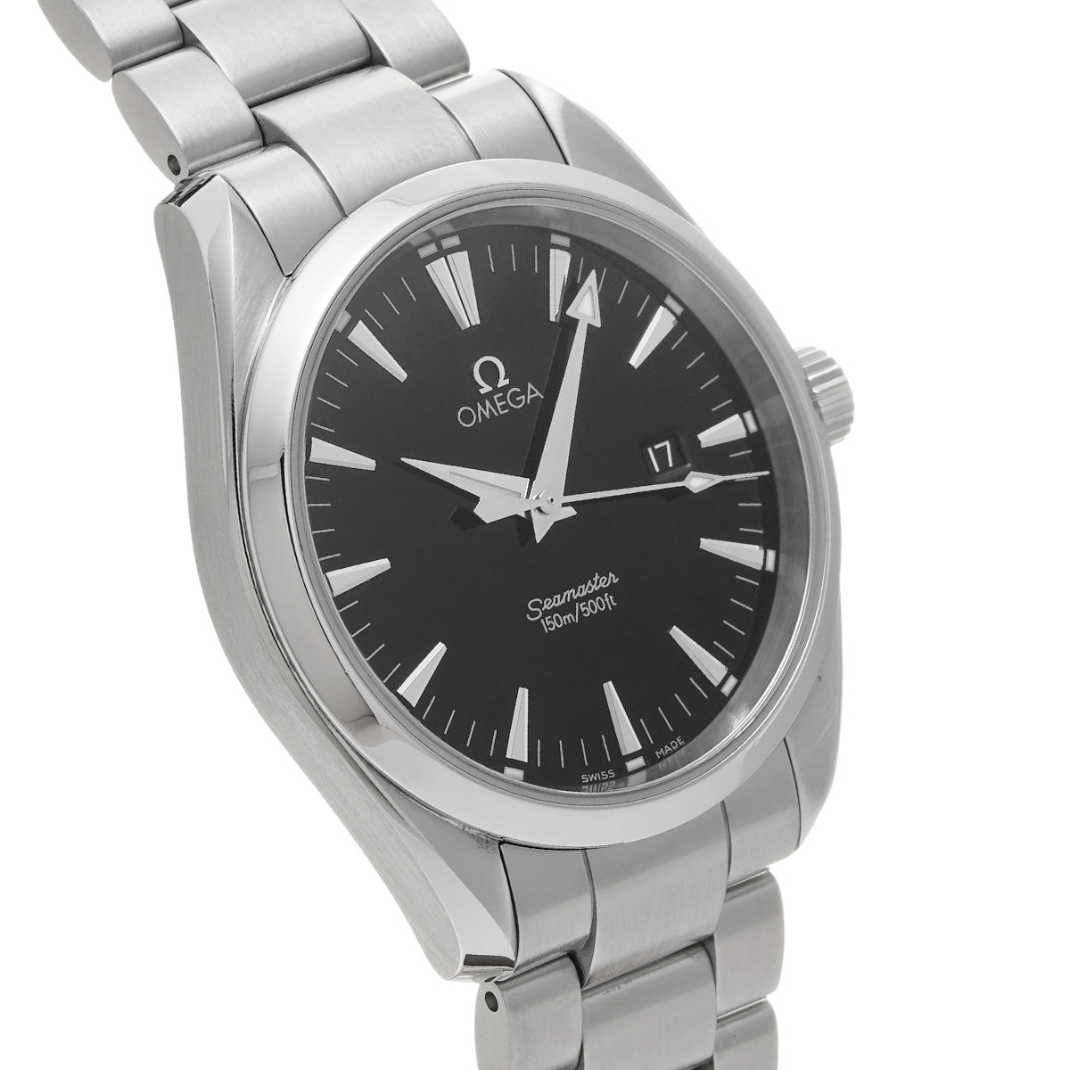 Seamaster Aqua Terra Quartz 2517.50 Black OMEGA Men's [Pre-owned].