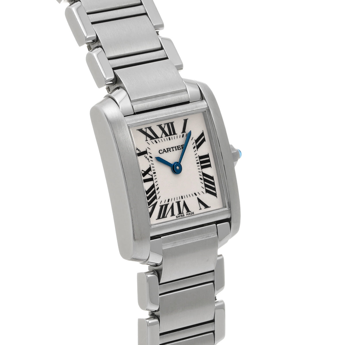Tank Francaise SM W51008Q3 Silver CARTIER Ladies [Pre-owned]