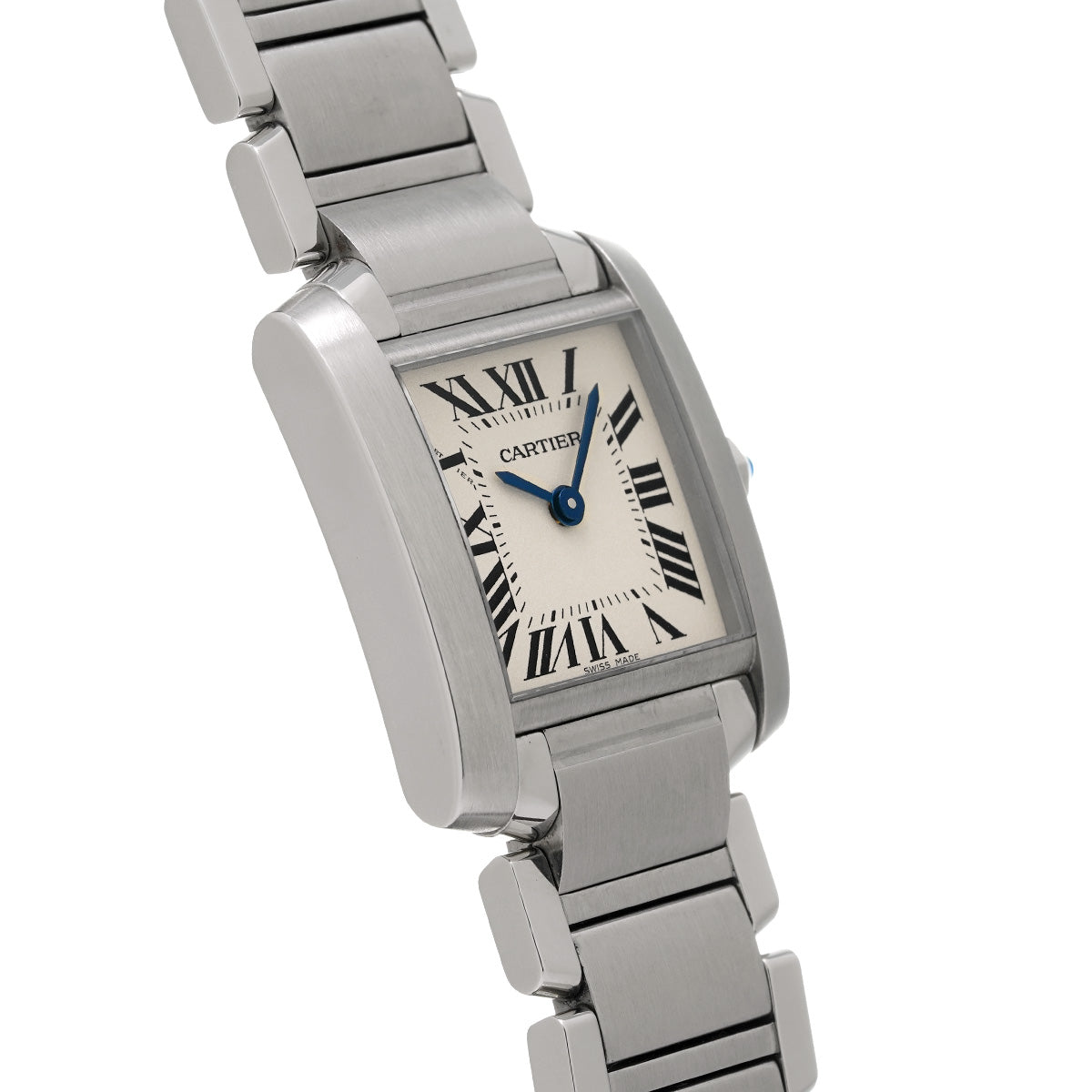 Tank Francaise SM W51008Q3 Silver CARTIER Ladies [Pre-owned]