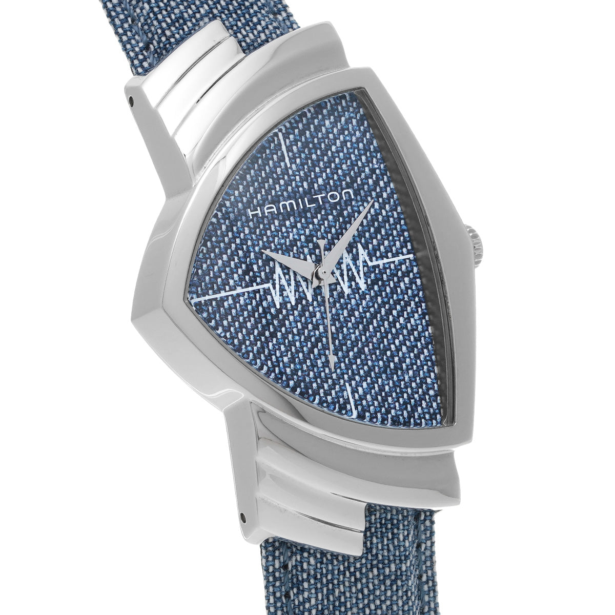 Ventura Quartz H24411941 Blue HAMILTON Men's [Pre-Owned].