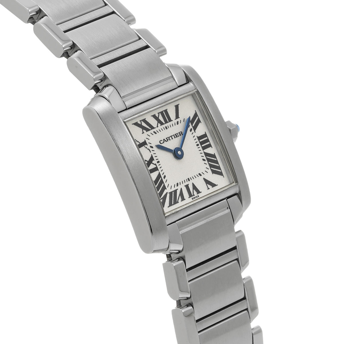 Tank Francaise SM W51008Q3 Silver CARTIER Ladies [Pre-owned]
