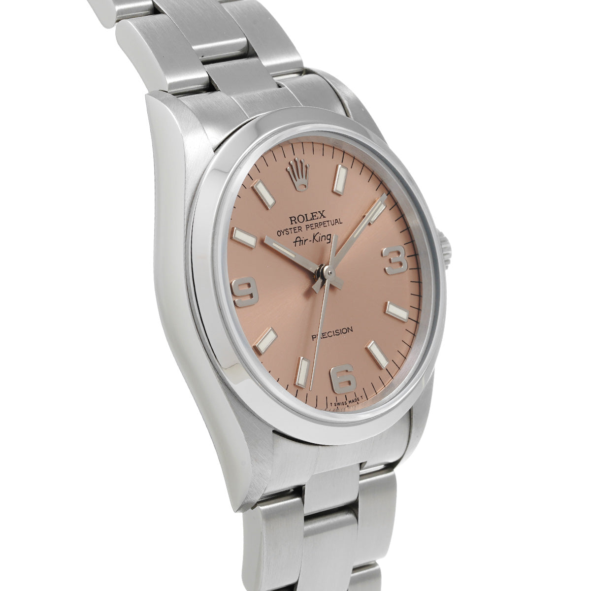 Air-King 14000 U (manufactured circa 1997) Pink ROLEX Men's [Pre-owned].